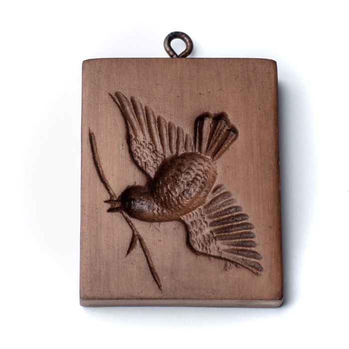 Thumbnail: M7020 Fly By Bird Springerle Cookie Mold  by House on the Hill