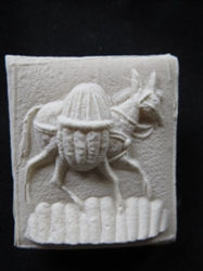 Thumbnail: AP - 8945 - 6 pictures chamois, donkey... springerle mold by Anis-Paradies