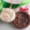 M11812 Jolly Santa Springerle Cookie Mold  by House on the Hill
