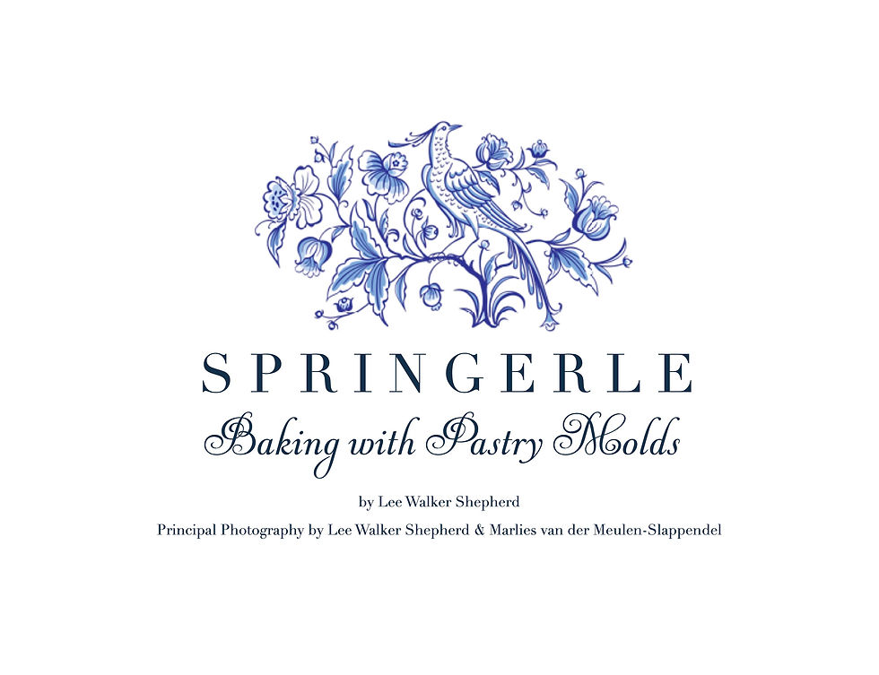 Thumbnail: Springerle - Baking with Pastry Molds by Lee Shepherd BKGH0001 SKU: BKGH0001