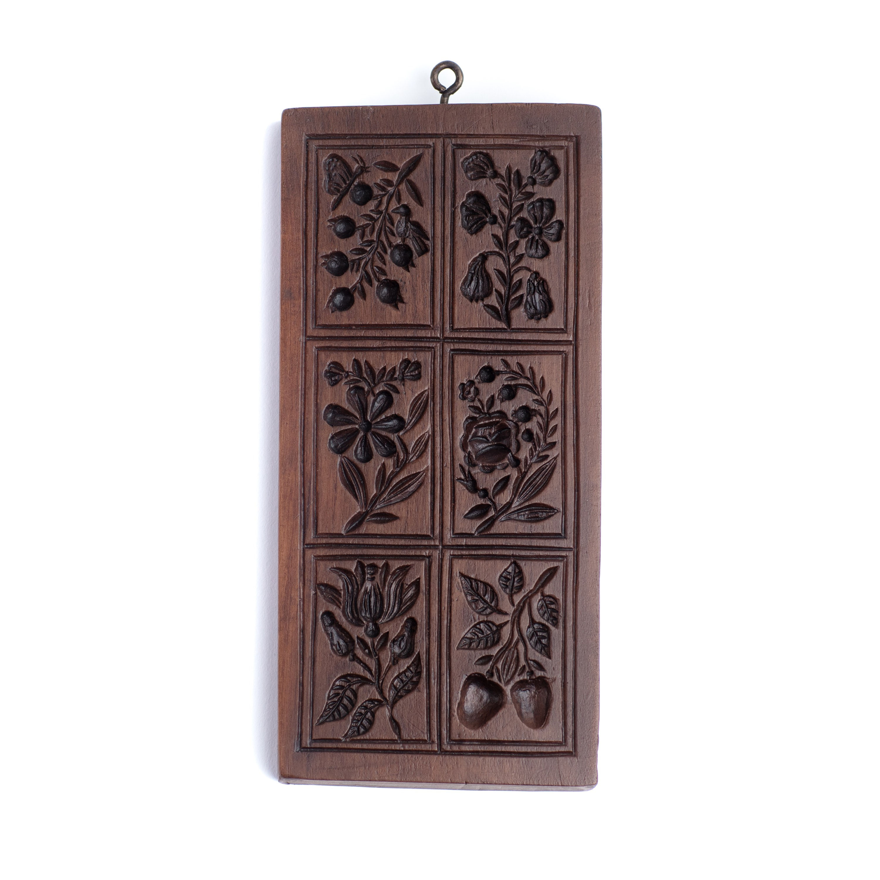 M7615 Cassie's Garden Springerle Cookie Mold  by House on the Hill