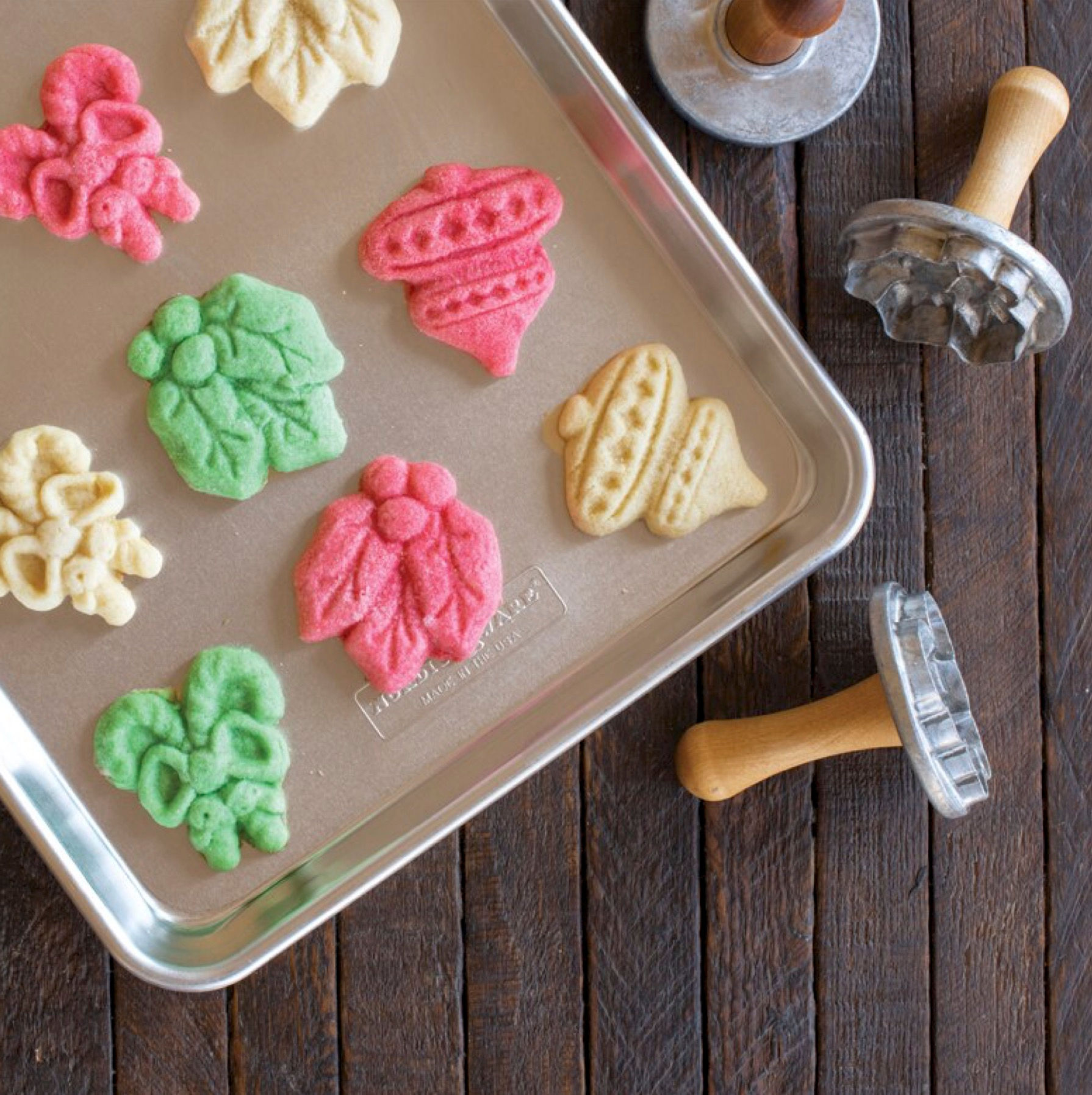 NW 1233 Holiday Cookie Stamps by Nordic Ware
