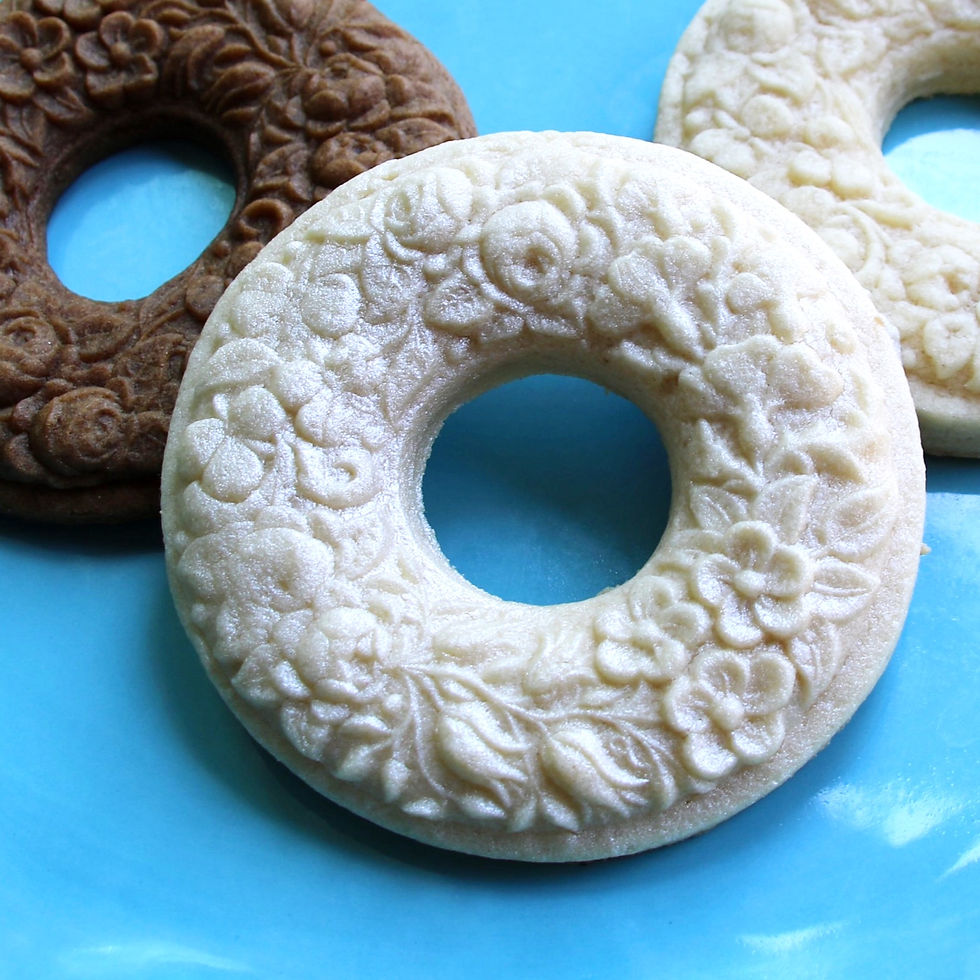 Thumbnail: C AP 2021 Bridged Wreath cookie cutter by Gingerhaus