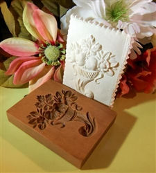 Thumbnail: AP 2233 Cornucopia simple springerle cookie mold by Anis-Paradies