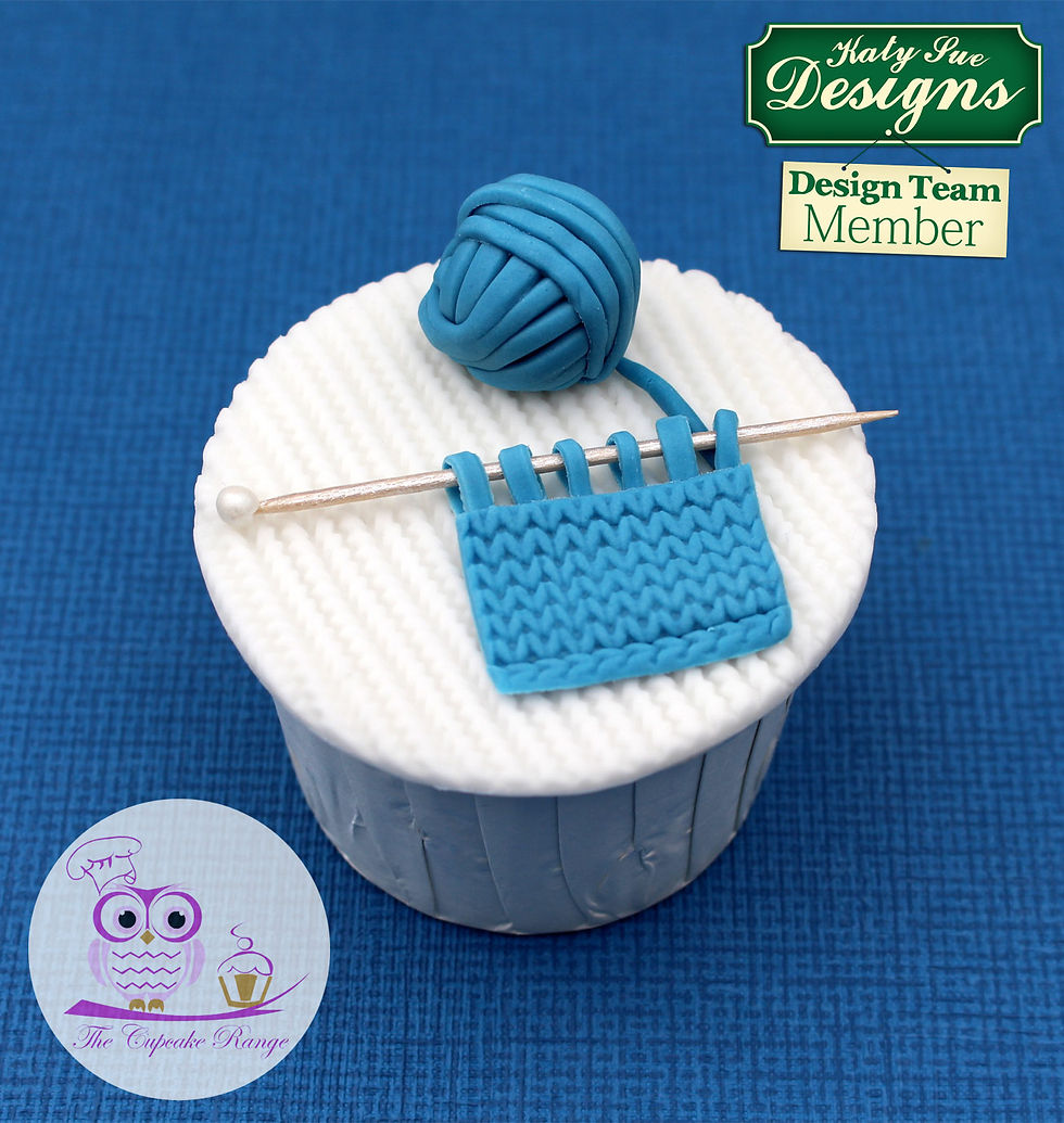 Thumbnail: Knit knitting silicone mold by Katy Sue Designs DM0033