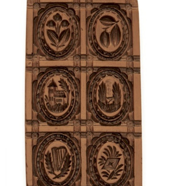 Thumbnail: M1553 Rustic Victorian Springerle Rolling Pin by House on the Hill