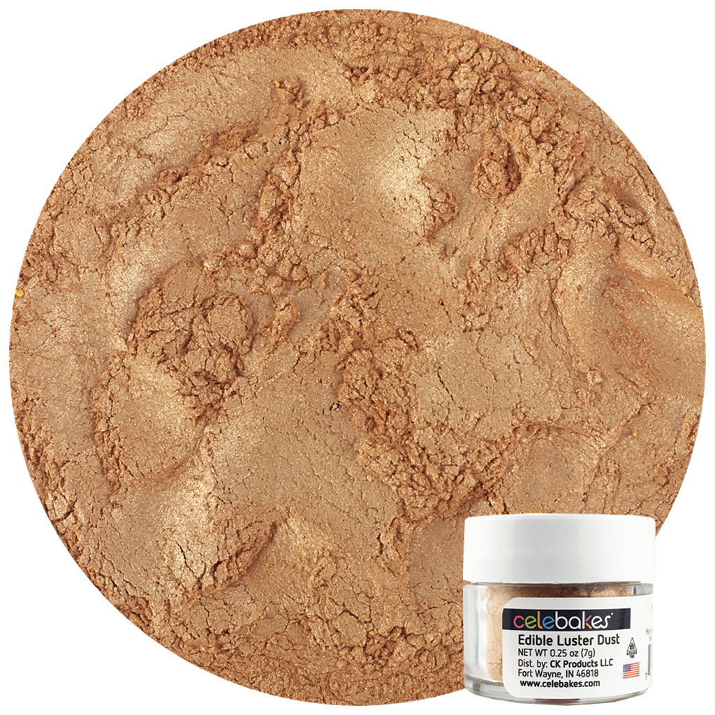 43-11542 Edible Luster Dust - Peach- by CK Products