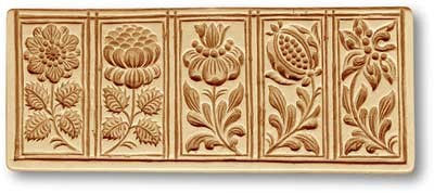 Thumbnail: AP - 8915 - Several flowers springerle mold - Anis-Paradies