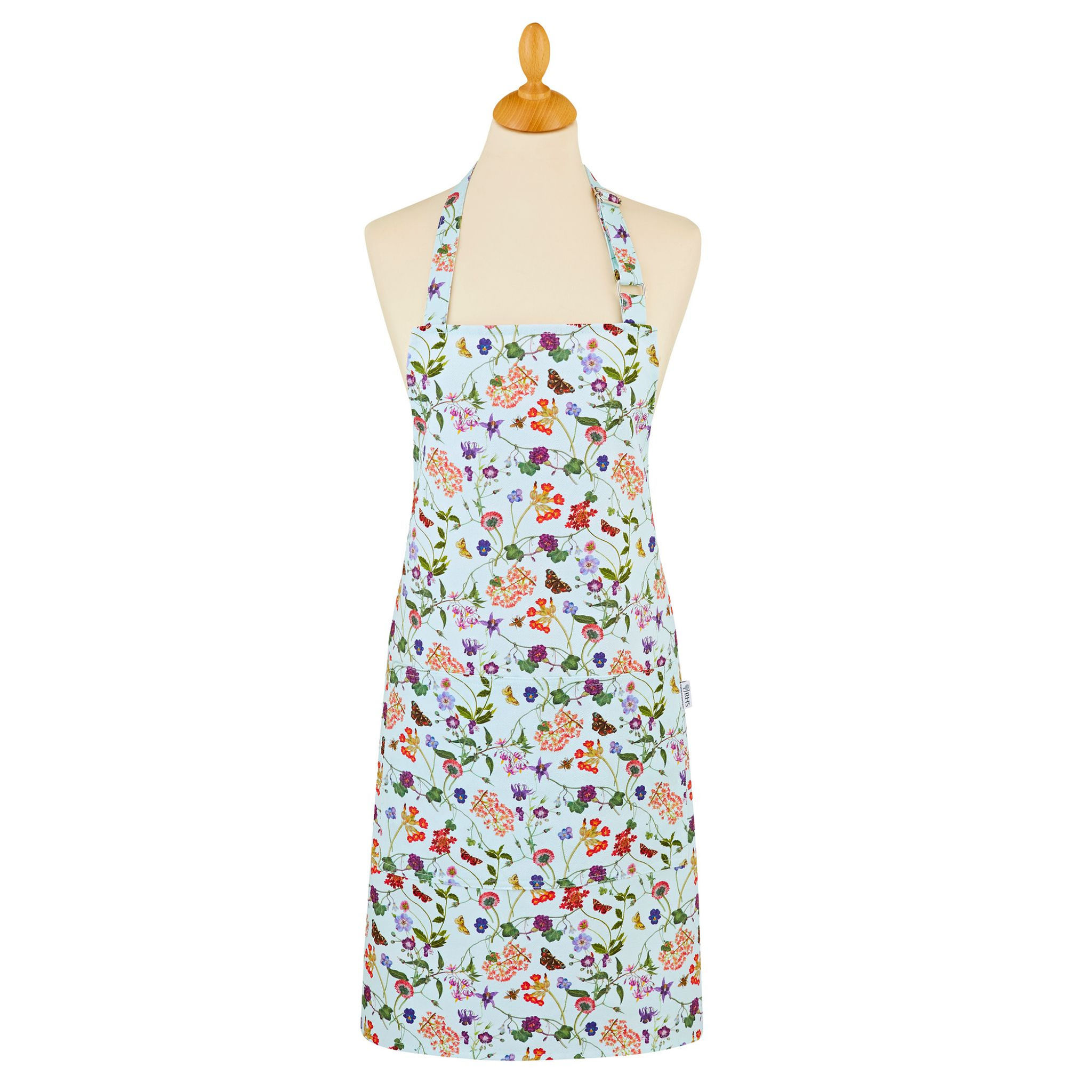 7MDW01 RHS Spring Floral Cotton Apron by Ulster Weavers