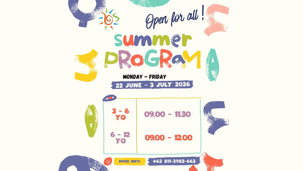 SUMMER PROGRAM 2026