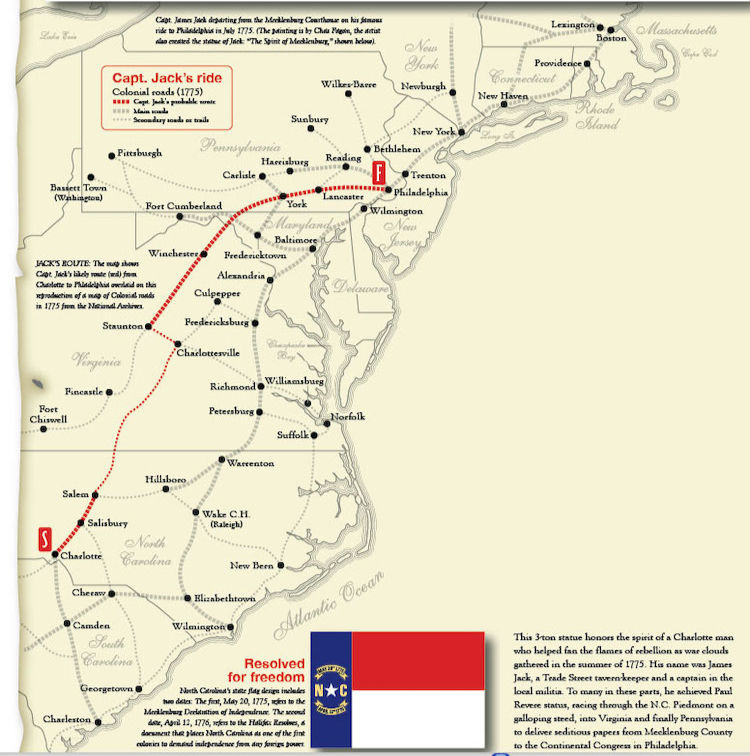 Captain Jack's Ride to Philadelp