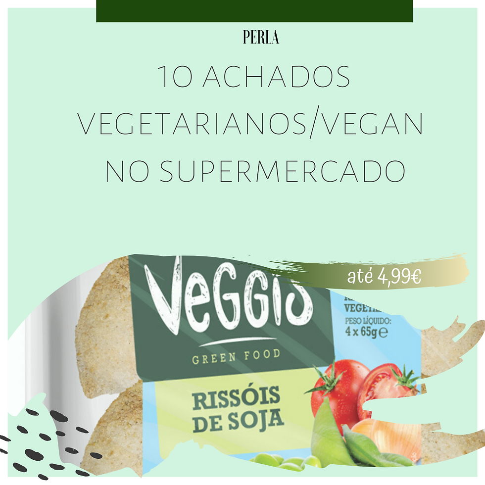 10 achados vegetarianos/vegan no supermercado (até 4,99€)