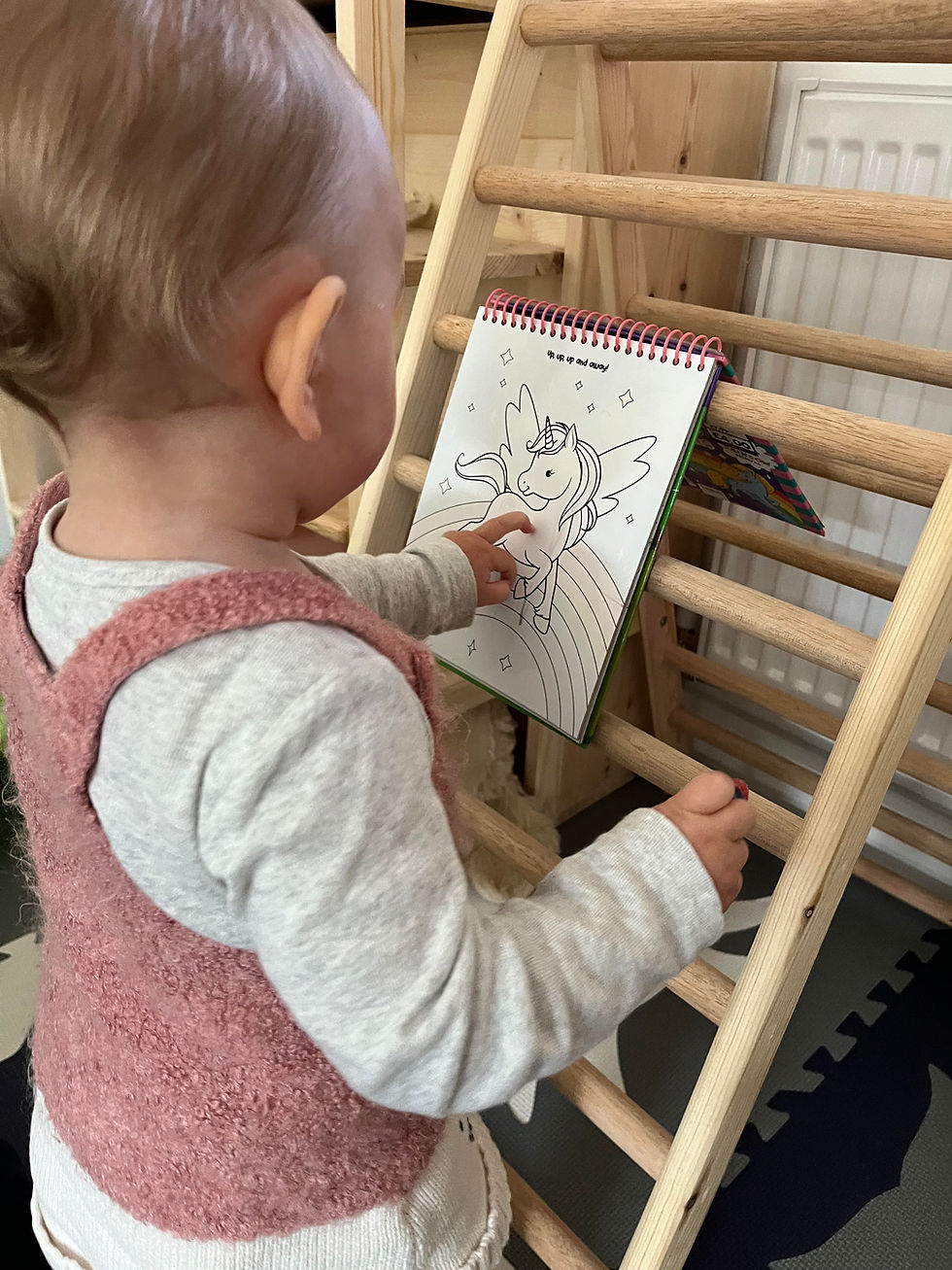 Thumbnail: Montessori inspired Mini Climbing Frame - Child, Toddler