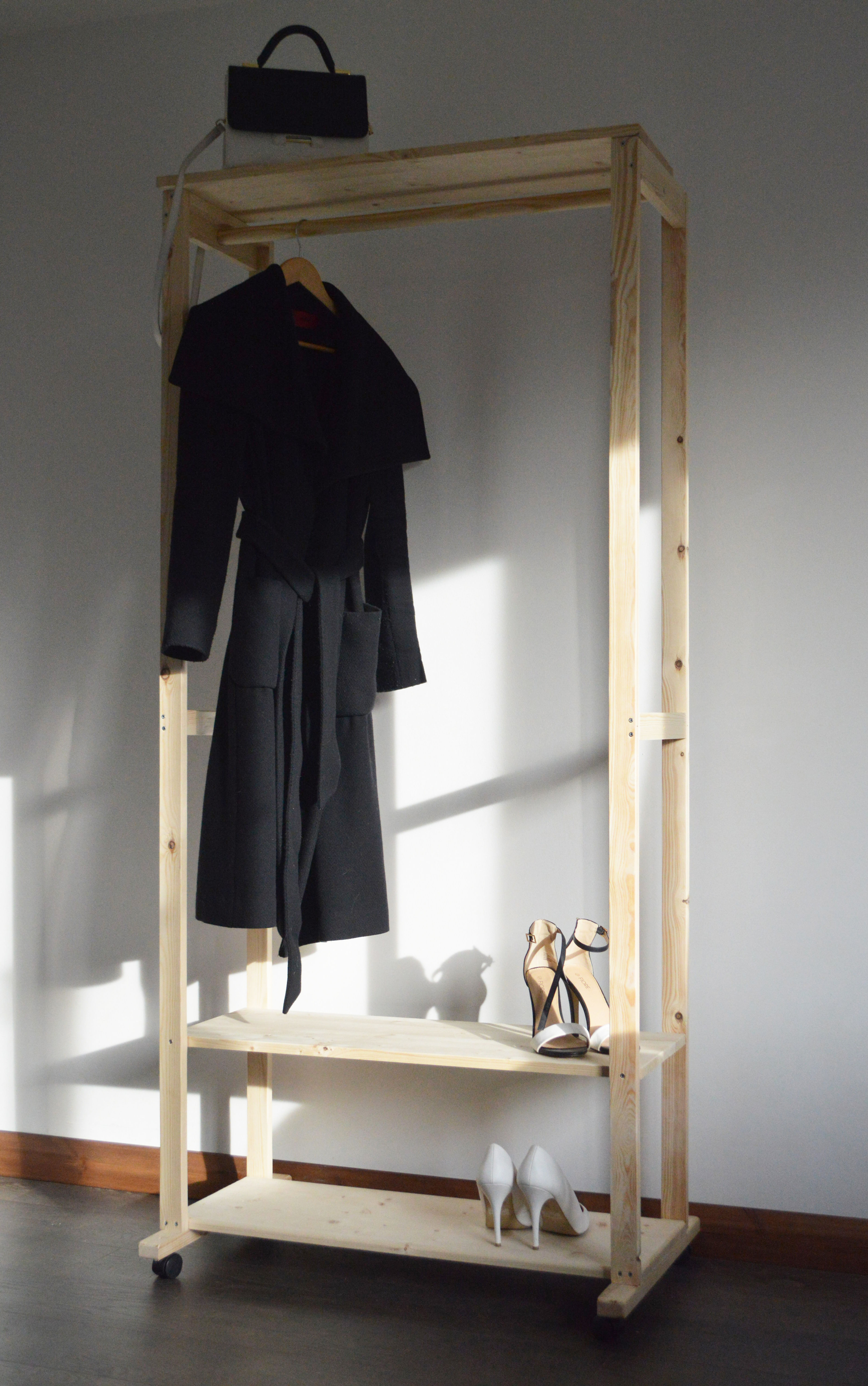 Reserved for Eleanor 'Hand Made Clothing Rail' Reserved for Eleanor