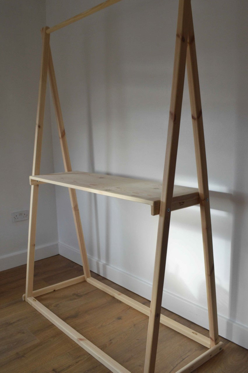 Thumbnail: Chunky Clothes Rack, Perfect Table for the Open Market!