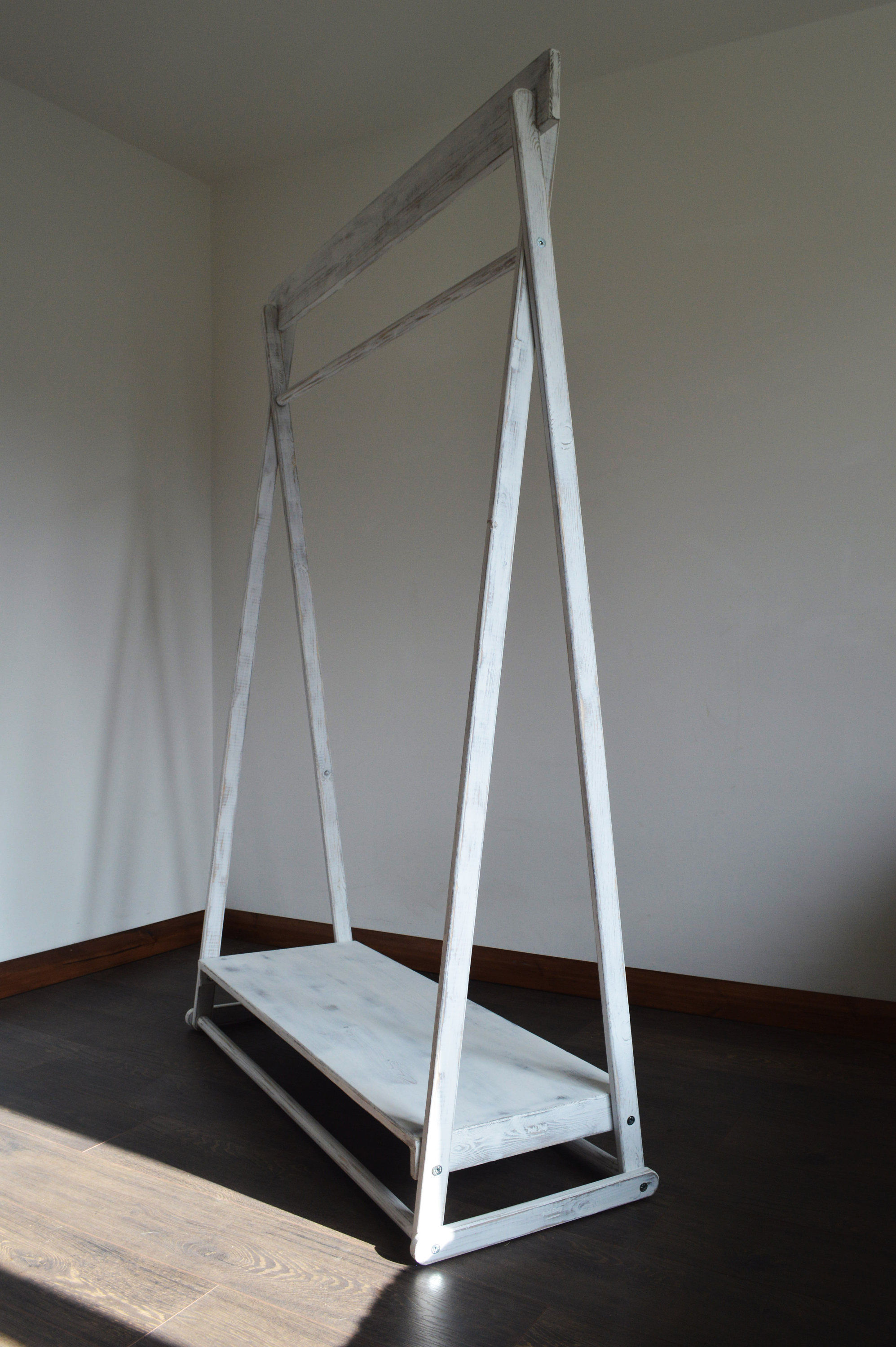 Clothes Rail with Shelf and a Plank!