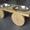 Thumbnail: Wooden Dog Bowl Stand with bowls!