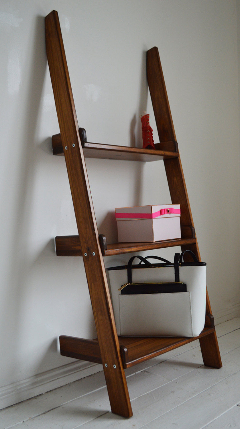 Thumbnail: Hand Made Wooden Shelving Ladder