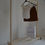 Thumbnail: Handmade from Pine Wood, Clothes Rail with a Shelf