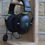 Thumbnail: Solid Massive Oak Headset Stand, Headset Holder, Great Gift!