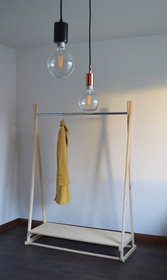 Thumbnail: Clothes Rail with a Metal Pole