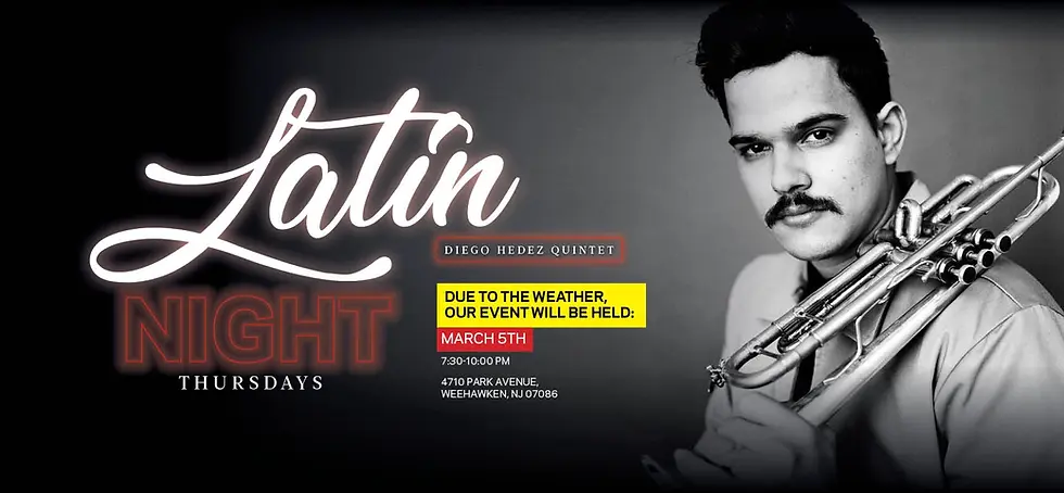 Latin Night Thursdays with the Diego Hedez  Quintet