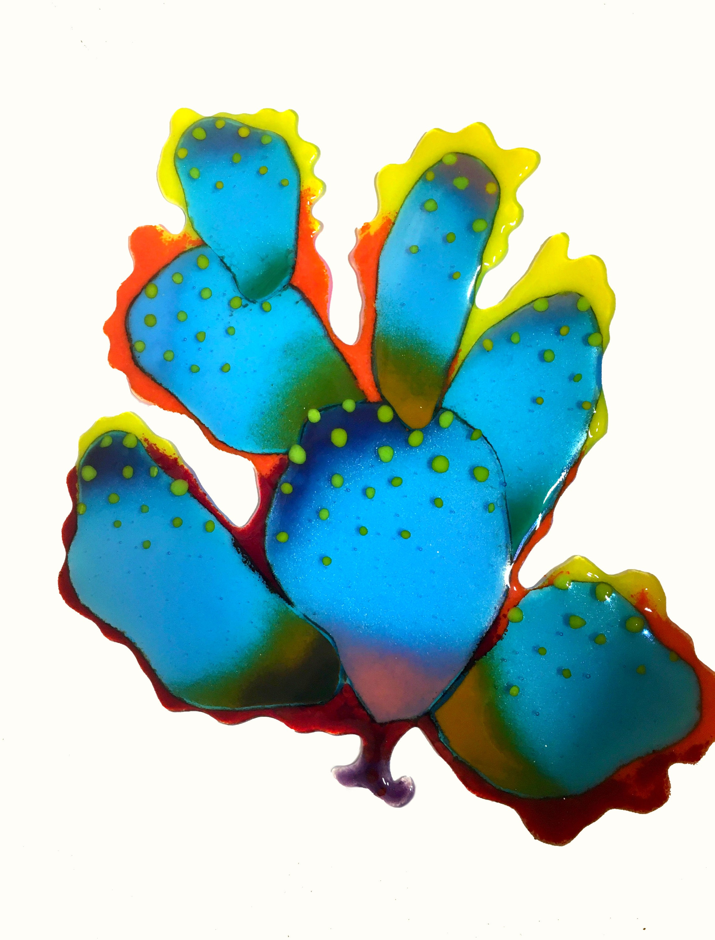 Smoldering Turquoise Cactus