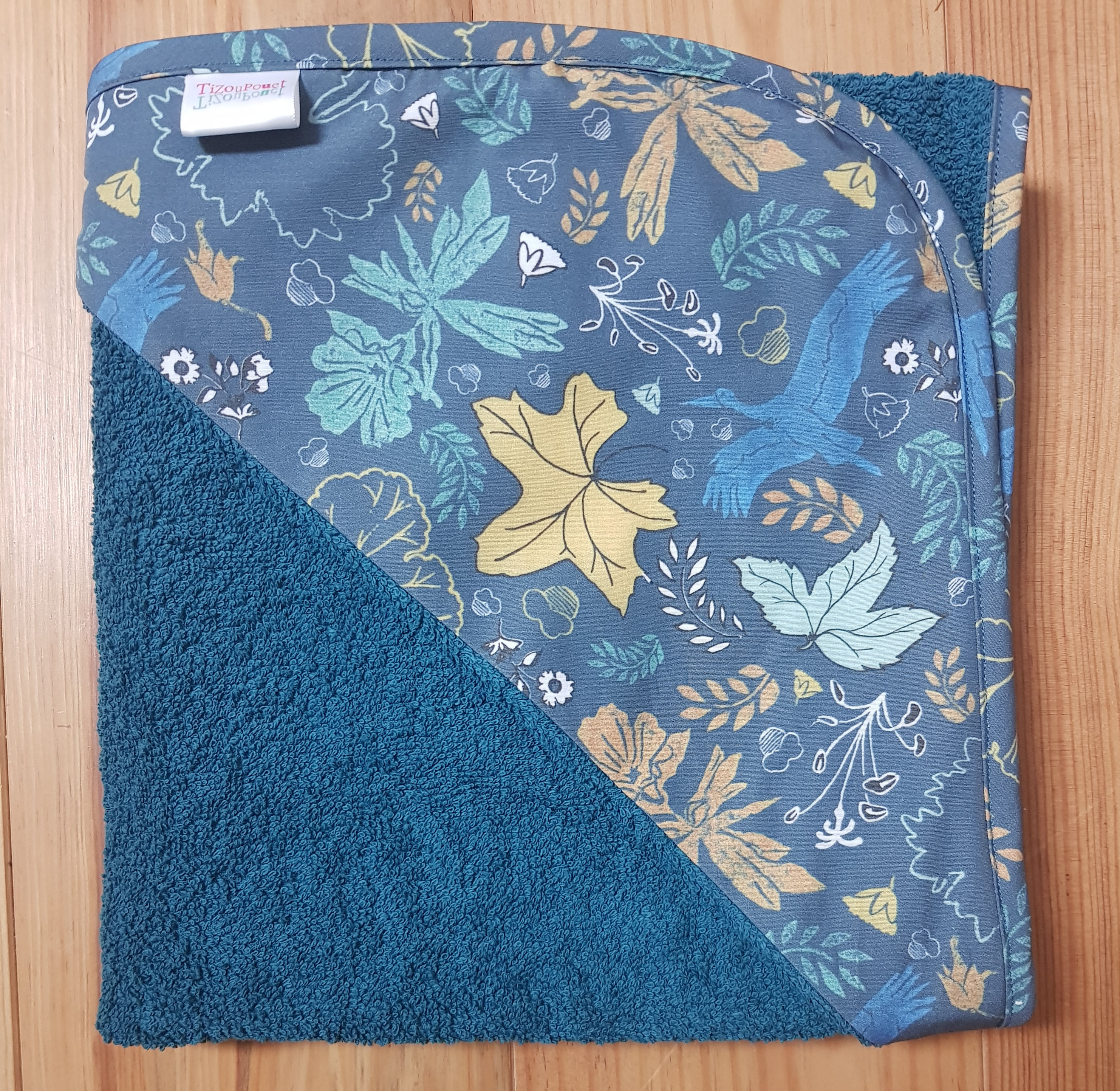 Sortie de Bain Géraniums