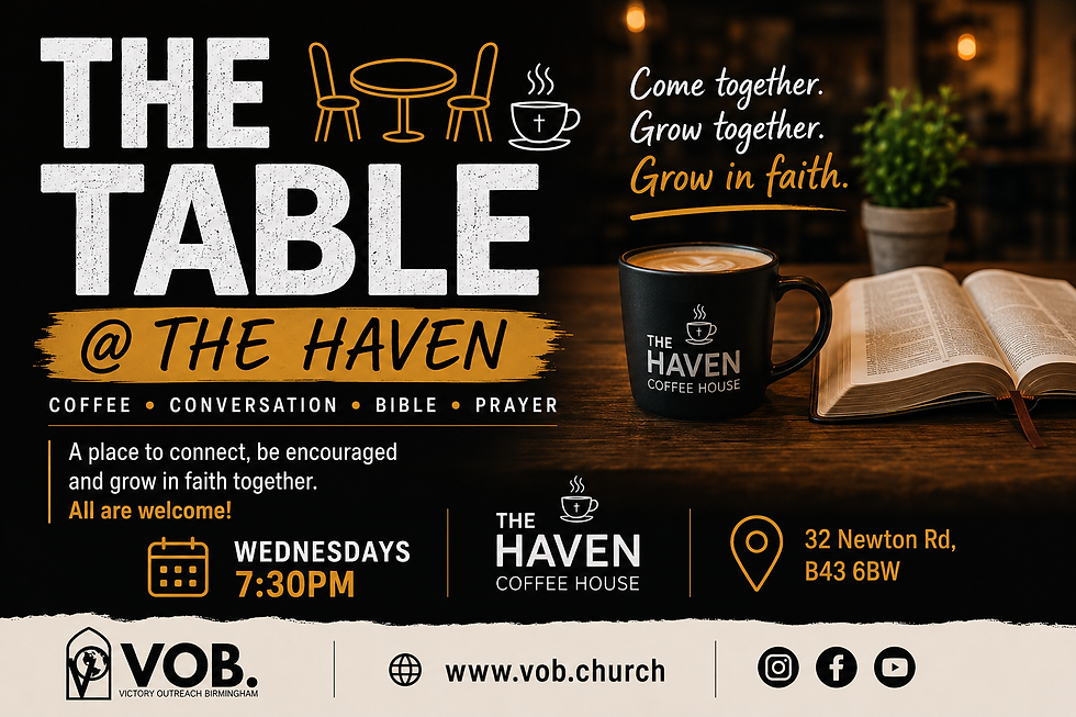 The Table prayer and bible study