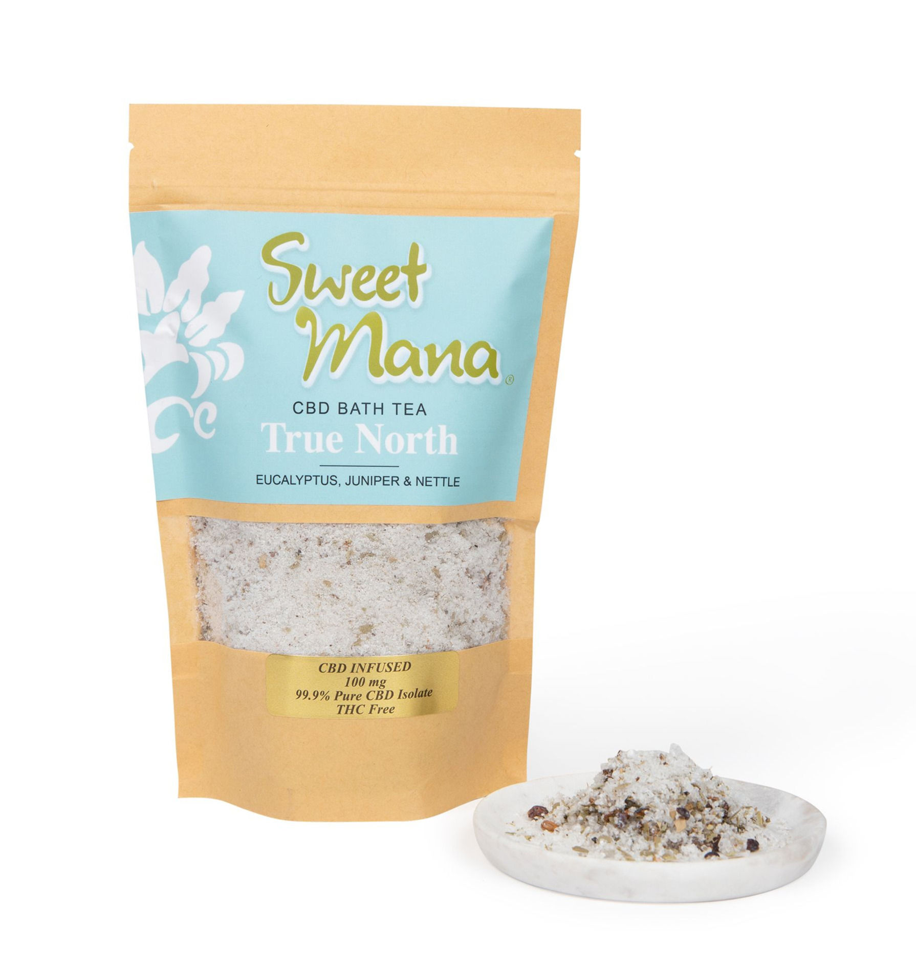 Sweet Mana True North CBD Bath Salts Bath Tea