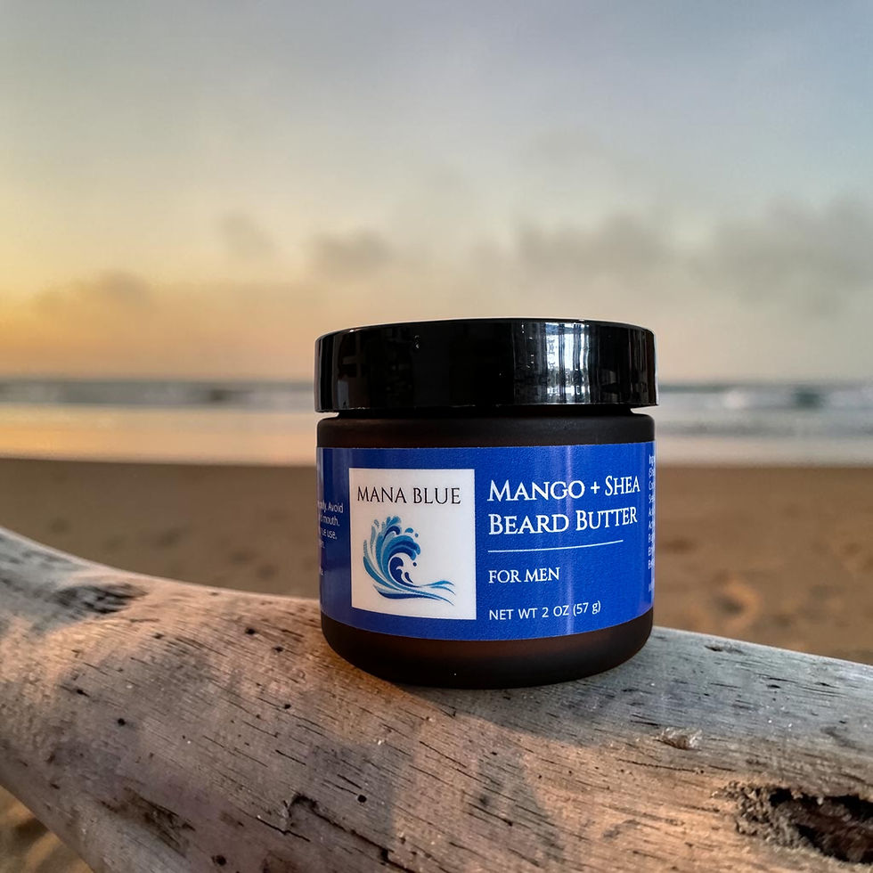 Men's Mango and Shea Beard Butter by Sweet mana