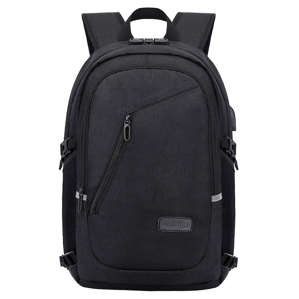 Thumbnail: Anti Theft Business Laptop Backpack with USB Charging Port 22LE0917