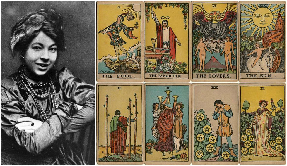Viens peindre tes propres cartes de tarot : Spécial Pamela Colman Smith !