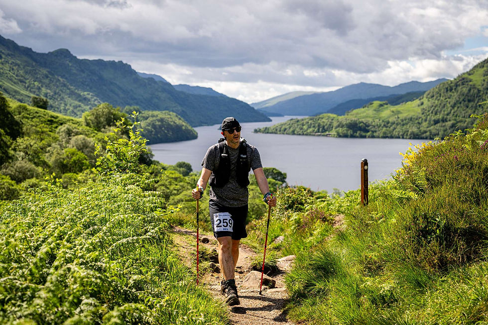 Glad to see the back of Loch Lomond 