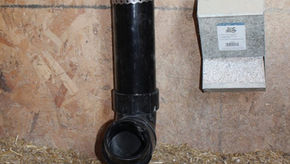 PVC Pipe Chicken Feeders DIY