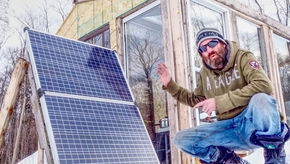 Solar Power In Our Greenhouse | An Off Grid Winter Garden Greenhouse in Canada For Year Round Food