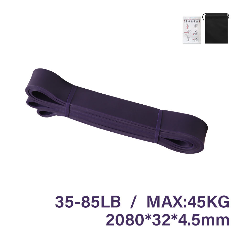 Thumbnail: Workout Pilates Latex Resistance Band Exercise Elastic Band For Sport Strength P