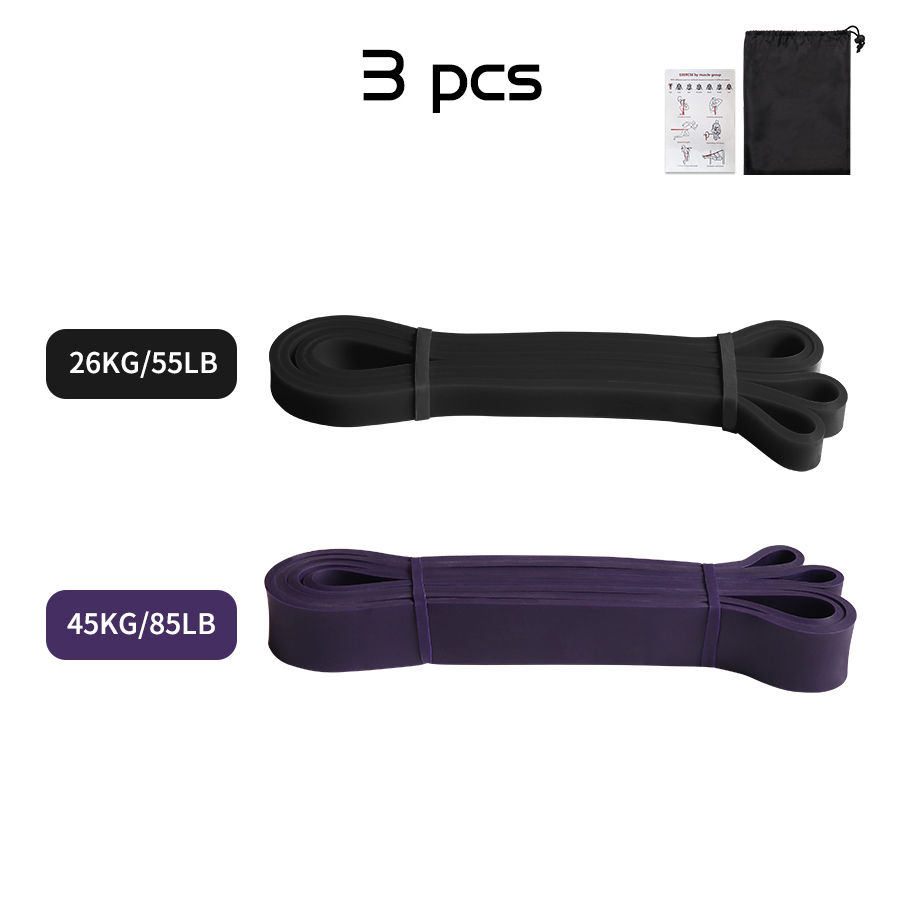 Thumbnail: Workout Pilates Latex Resistance Band Exercise Elastic Band For Sport Strength P