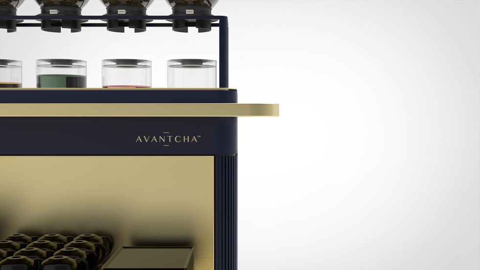 Avantcha Tea Trolley Design Detail Rendering