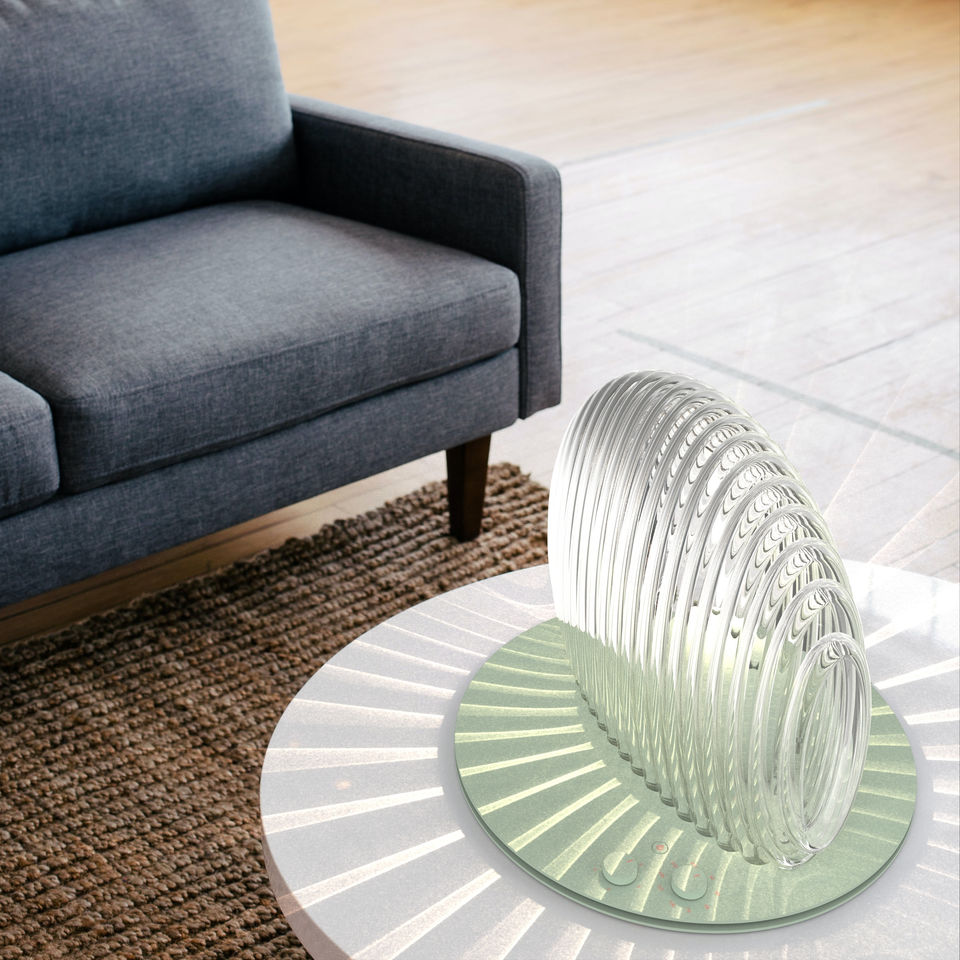 o-Flow Metronome Experimental Lighting Design Rendering