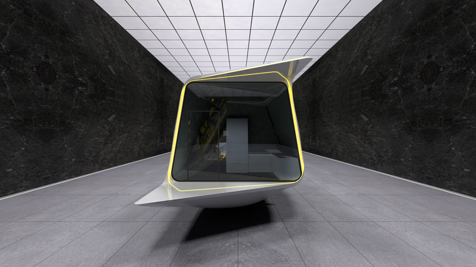 Pratt Institute Project Robotic Micro Housing Design Rendering