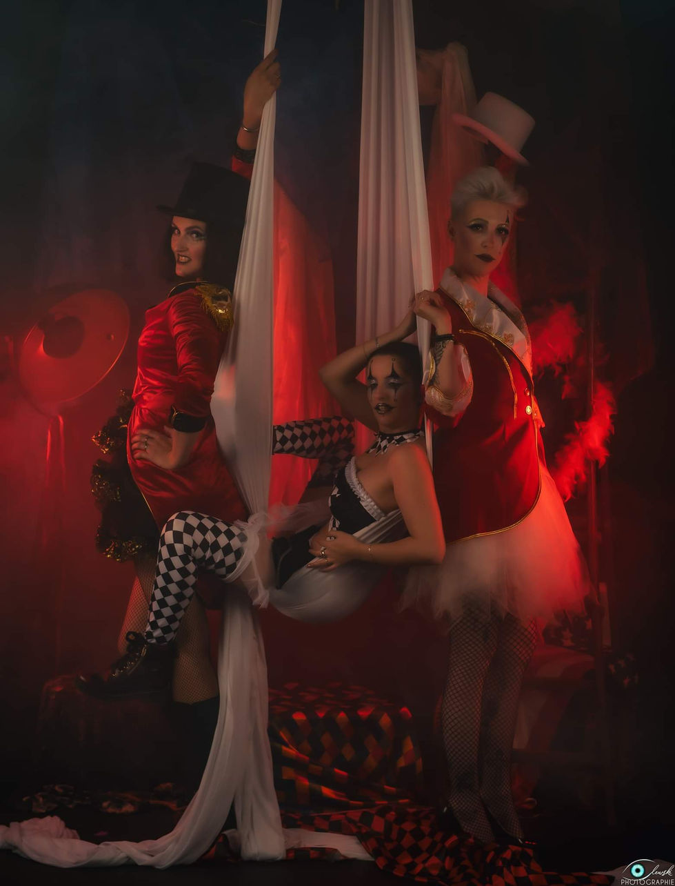 Photographie portrait costume et cosplay burlesque