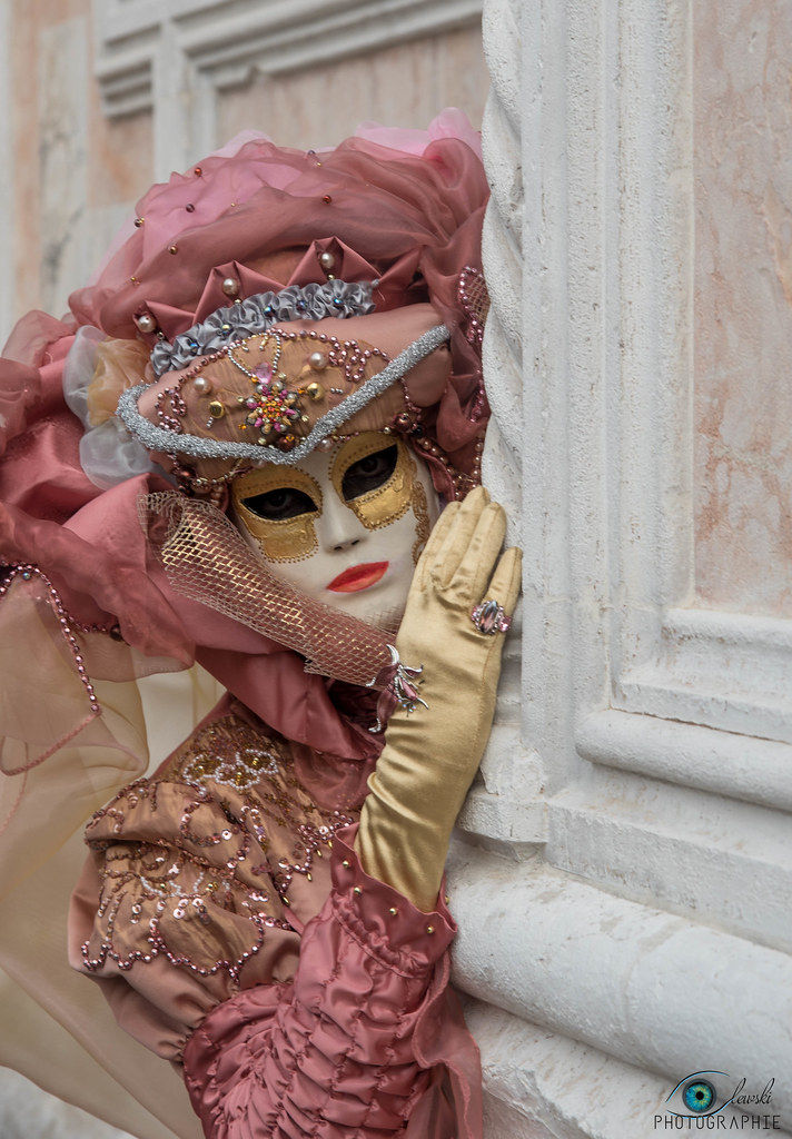 Photographie portrait costumés de Venise & Annevoie