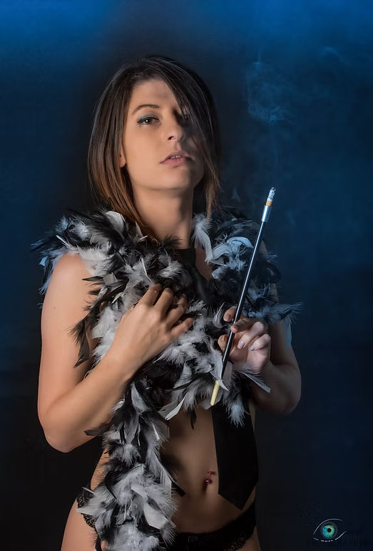 Photographie portrait costume et cosplay burlesque