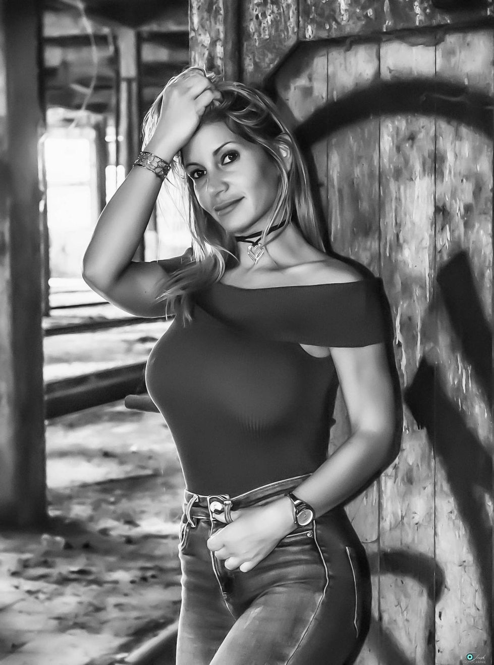 Photographie portrait urbex à Charleroi