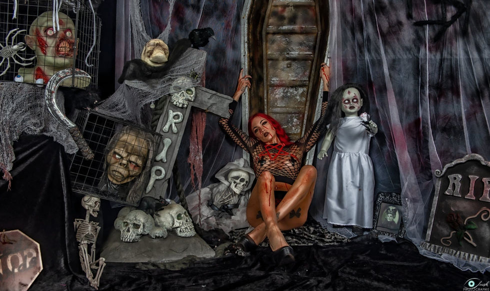 Photographie portrait costume et cosplay - Halloween
