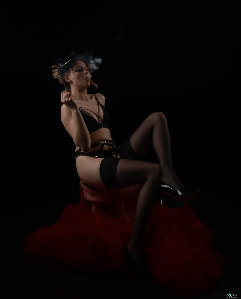 Photographie portrait costume et cosplay burlesque