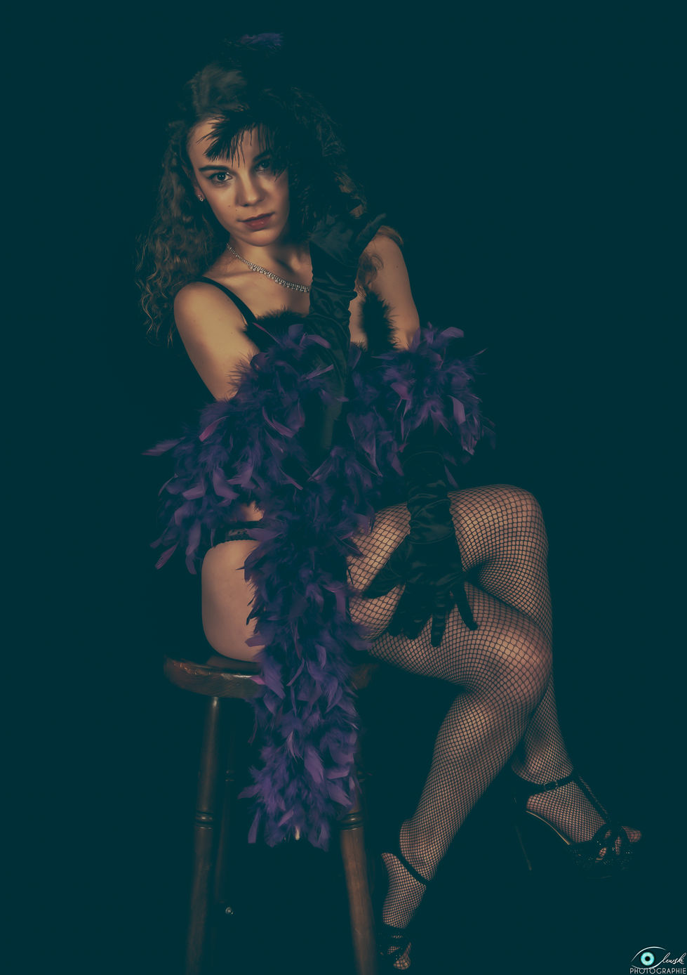 Photographie portrait costume et cosplay burlesque