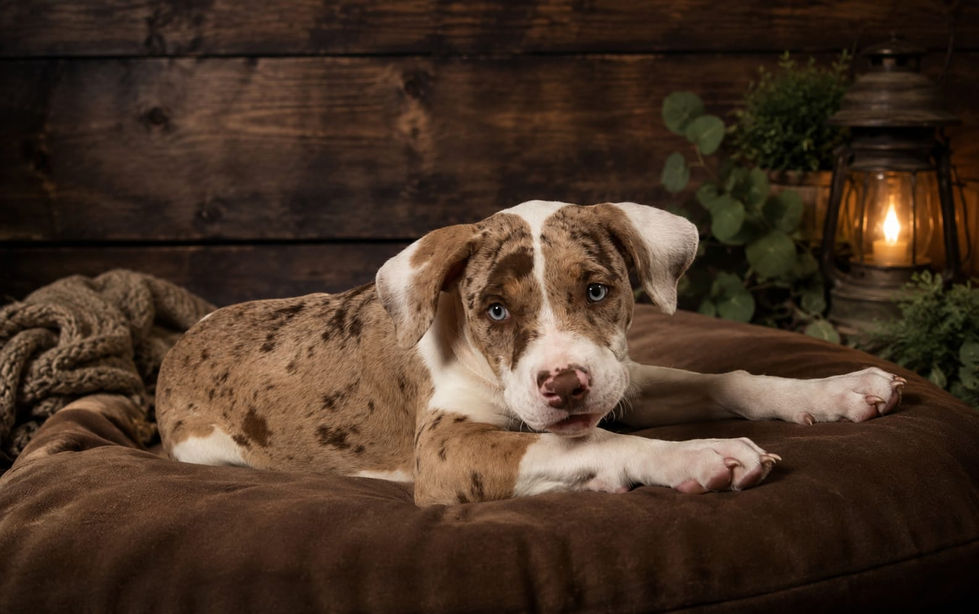 Photographie portrait d'un chien