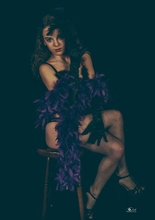 Photographie portrait costume et cosplay burlesque